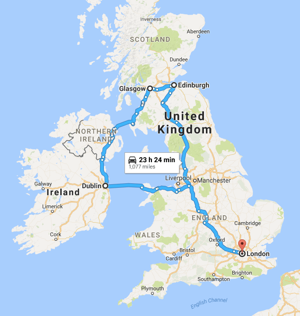 Getting Around the UK &&nbsp;Ireland