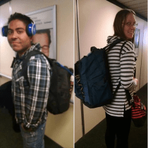 Jen & Luis Backpacking