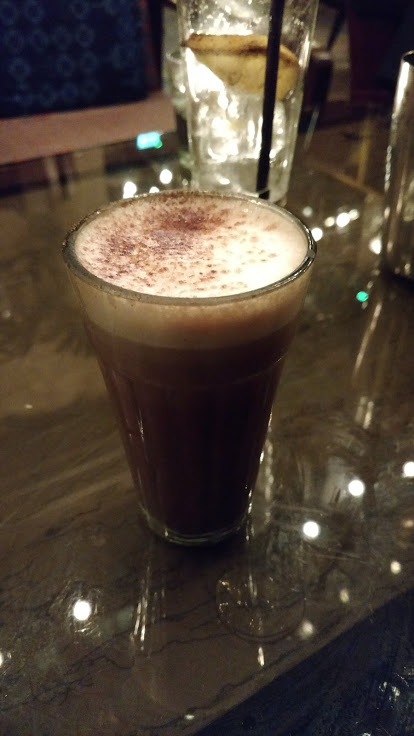 Alcoholic Hot Chocolate at Dishoom
