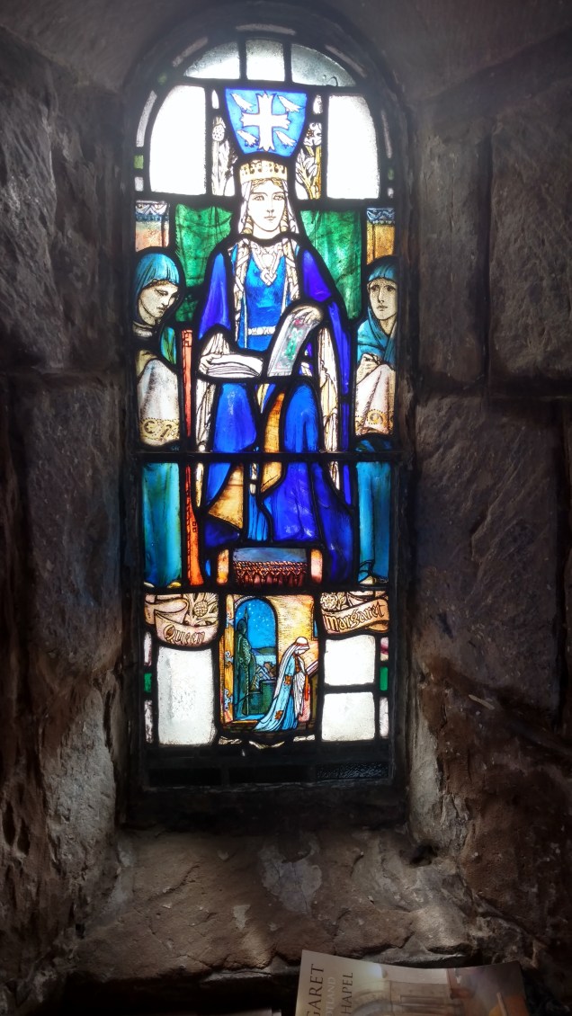 Stained Glass Window at Edinburgh Castle