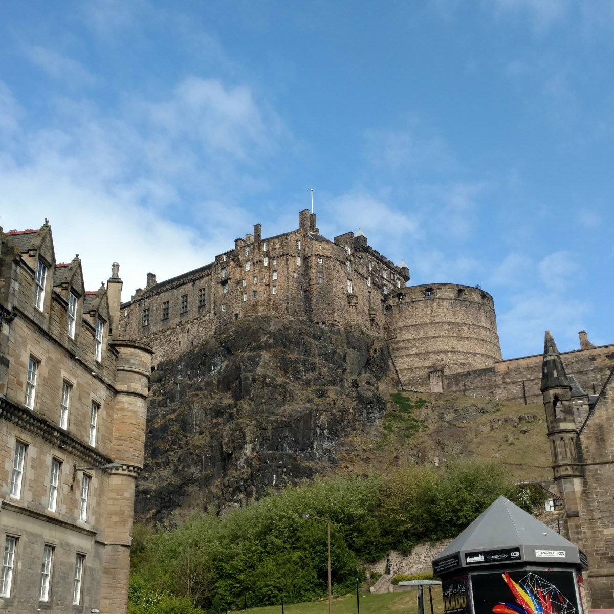 Visiting Edinburgh, Scotland