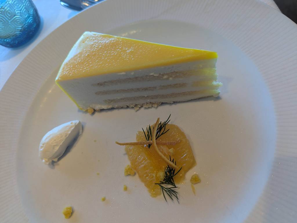 Palo brunch limoncello tart